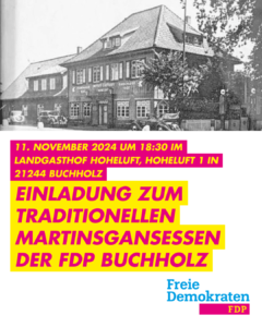 Martinsgansessen der Buchholzer FDP @ Landgasthof Hoheluft